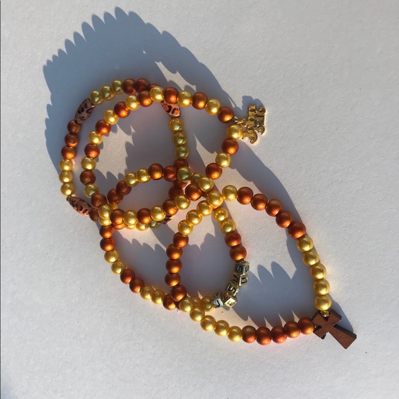 SOLD//John 3:16, 4-Pc Christian Cross Bracelet Set - Picture 3 of 6